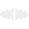 Ekena Millwork Zoe Architectural Grade PVC Ceiling Medallion, 36"W x 24"H x 3"ID x 11 1/4"C x 1"P, Two-Piece CMP36X24ZE2-03000 - alternate 2